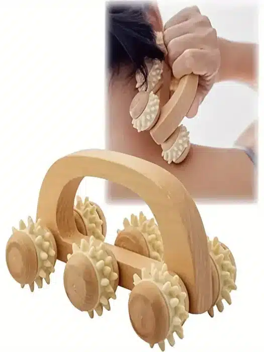 rouleau de massage bois 6