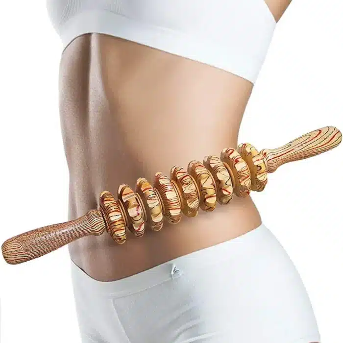 Rouleau de massage en bois 16