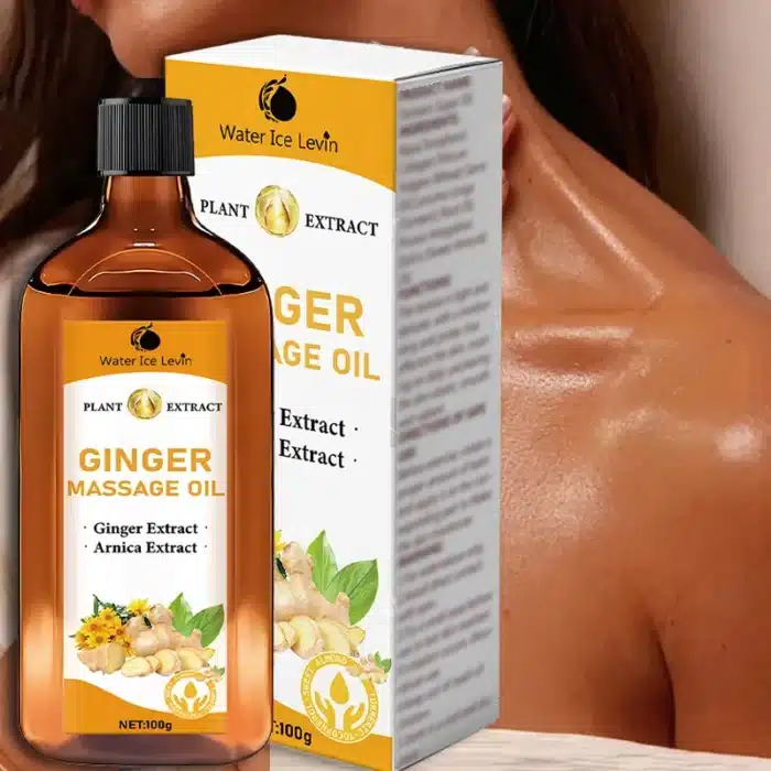 Huile de gingembre pressée à froid pour massage corporel, huile de racine de curcuma, huile d'amande douce, soin hydratant pour la peau sèche, adapté à tous les types de peau, adultes neutres 11