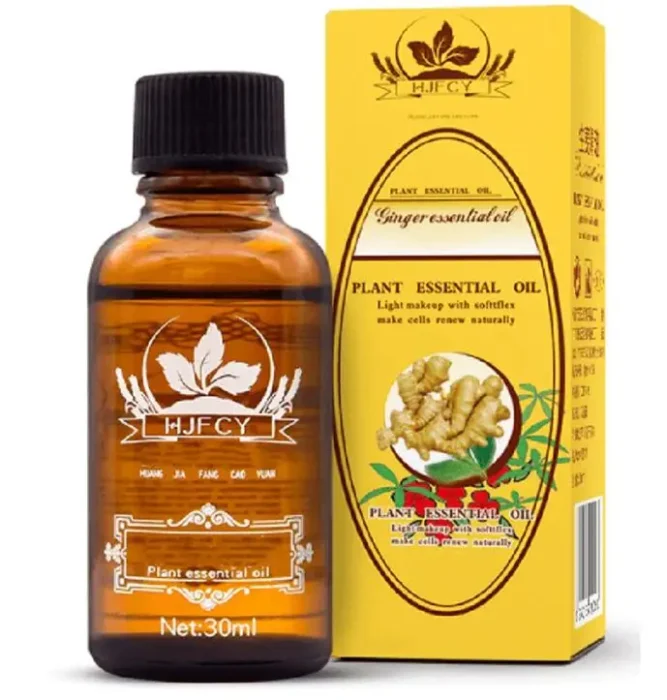 Huile essentielle de gingembre pour Massage corporel, 30ml, Anti-vieillissement, détoxification lymphatique, huile essentielle végétale Pure 7